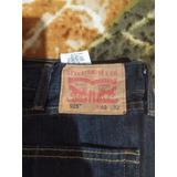 Pantalón Levis 505 Azul Petróleo 40 X 32 Corte Recto 