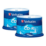 Cd-r Virgen Marca Verbatim 100 Pzs