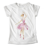 Blusa Bailarina Ballet Rosa Colores Playera Estampado #284