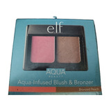 E.l.f Acqua Infused,blush And Bronce, Bronce Peach Y Violet.