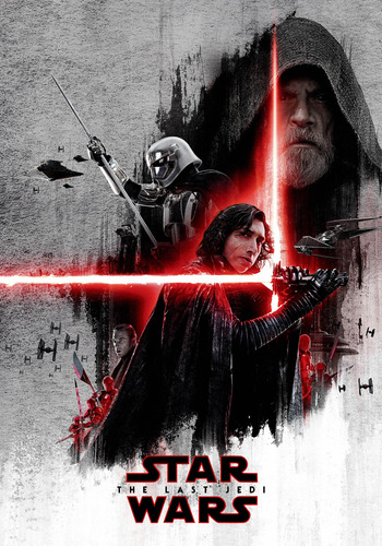 Poster Cartaz Star Wars Os Últimos Jedi B - 60x90cm