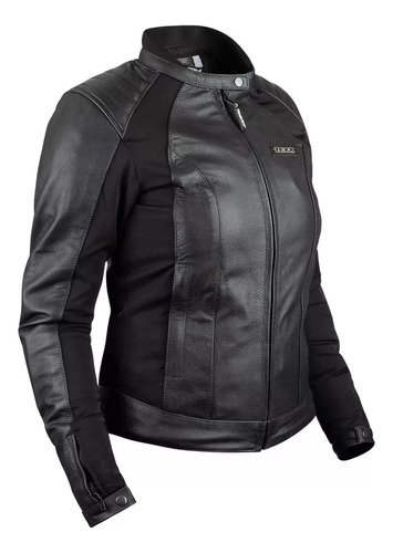 Jaqueta De Couro Feminina Moto Texx Storm 