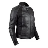 Jaqueta De Couro Feminina Moto Texx Storm 