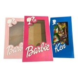 Caja Regalo Barbie Personalizada Dulcero 10pza 35cm Alto Mdf