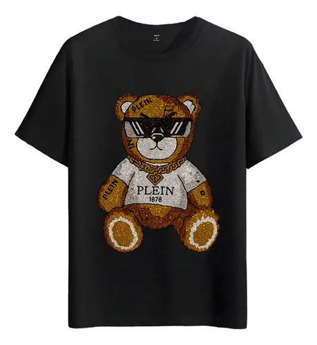 Tshirt Muscle Freaks Oso Philipp Plein Estilo Camiseta Oso | Meses sin interés