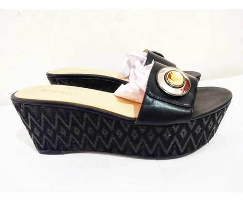 Zapato Taco  Plataforma Talla 38, Nine West 