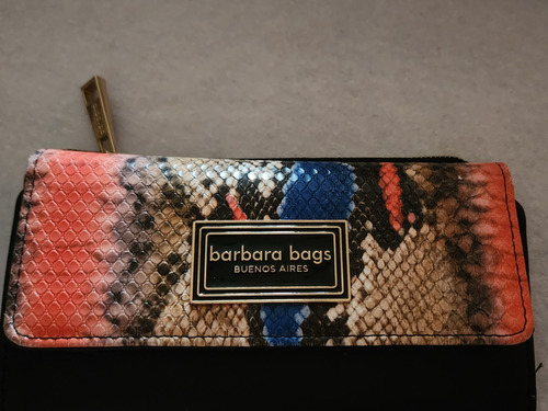 Billetera Cuero Barbara Bag Original 