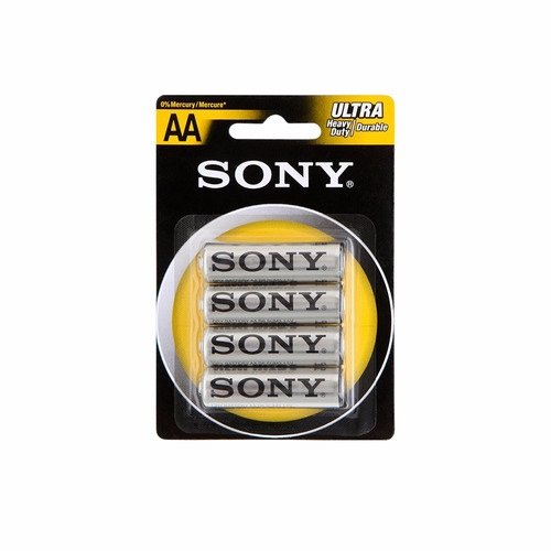 Pila Sony Tipo Aa X 4 Carbon Zinc Nueva Sellada