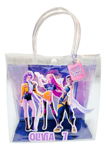 Bolsas Bolo Guerreras Kpop Huntrix Regalo Dulcero 5 Pzas
