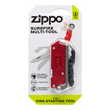 Multiherramienta Para Iniciar Fuego Zippo Color Rojo