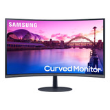 Monitor Curvo Fhd De 27 Pulgadas Samsung  S39c 2023 Negro