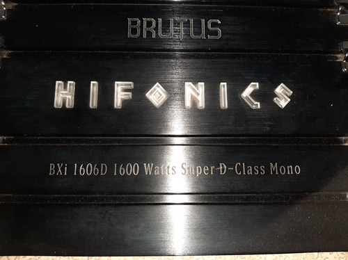 Potencia Hifonics Brutus 