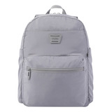 Morral Plegable Totto Laptop 13  Maleta Xingu Liviana Color Gris