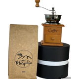 Cesta De Café  - Kit Coffee Moedor Retrô - Café Marphía