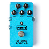 Pedal Chorus Analógico Guitarra Violão Baixo Azul Mxr M234