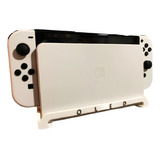 Suporte De Parede Para Nintendo Switch Oled + Parafusos 3d