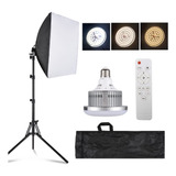 Kit Fotográfico De Iluminación Suave Softbox Andoer