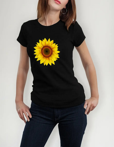 Playera Personalizada Girasol Varios Modelos