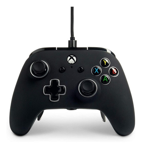 Controle Joystick Acco Brands Powera Fusion Pro Wired Controller For Xbox One Preto