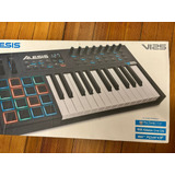 Alesis Vi25 Controlador Usb Midi 25 Teclas 16 Pads 