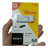 Pendrive 64 Gb Flash Usb Sony Branco Driver 