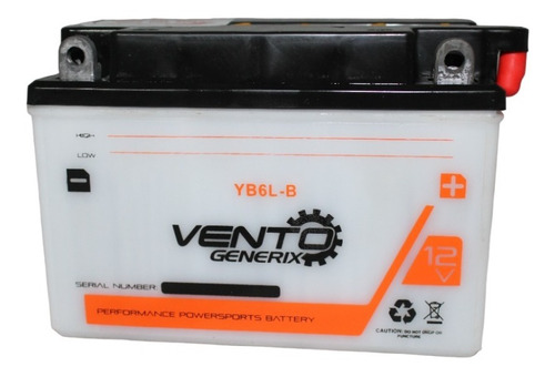 Batería Moto Yb6l-b Vento Xpress 150 Original