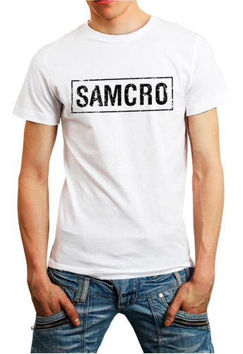 Camisa Raglan Samcro Sons Of Anarchy Masc