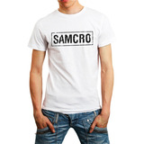 Camisa Raglan Samcro Sons Of Anarchy Masc