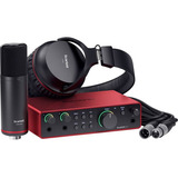 Kit De Grabación Focusrite Scarlett 2i2 Studio 4 Generacion