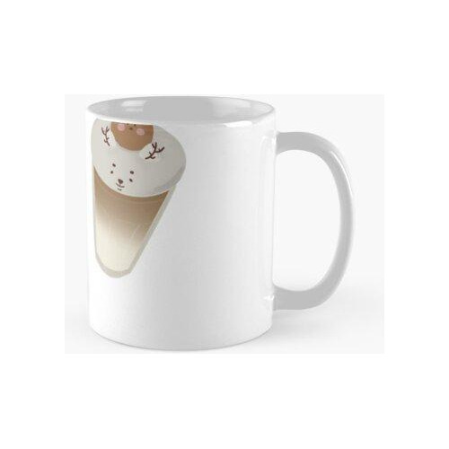 Taza Juego De Cafe Navideño Calidad Premium