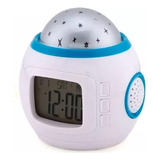 Reloj Despertador Digital Led Estrellas Colores Niños