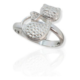 Anillo De Gato And026 Plata Ley .925