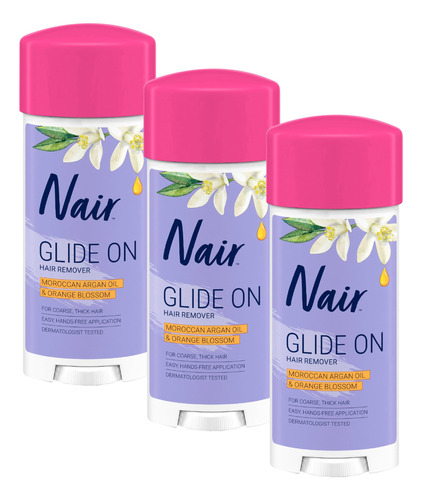 Nair Glide On - Crema Depilatoria Para Brazos, Piernas Y Bik