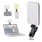 Luz Led De Relleno Portátil Para Selfies Y Belleza Con Clip