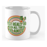 Taza X4 Plant Lover Coffee Mug, Houseplant Tea Cup, Gardner 