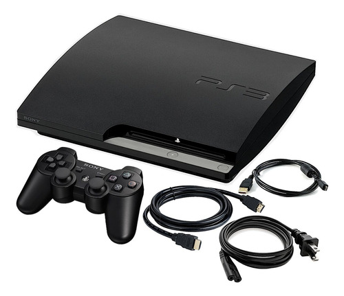 Playstation 3 Slim Programada 160 Gb + 1 Control +juegos