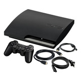 Playstation 3 Slim Programada 160 Gb + 1 Control +juegos