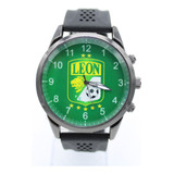 Reloj Club Leon  Futbol Soccer Deportivo Caucho