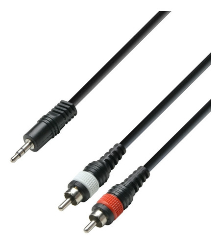Cable Mini Plug A Rca Adam Hall K3ywcc0300