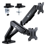 Gearit Soporte Para Monitor Dual (hasta 32 Pulgadas, 20 Libr