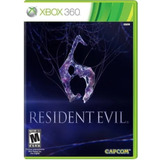  Resident Evil 6 Capcom Para Xbox 360 Bloqueado Mídia Física