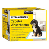 Tapetes Absorbentes Extra Grandes Kirkland Caja Con 100 Pzs