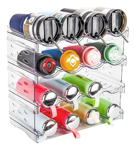 Lujoso Organizador De Latas Bebidas Para Refrigerador Grande