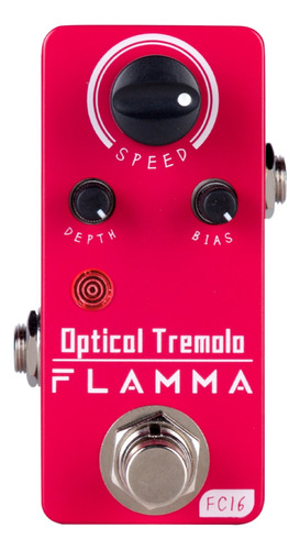 Flamma Optical Tremolo Fc16 Pedal Tremolo Para Guitarra