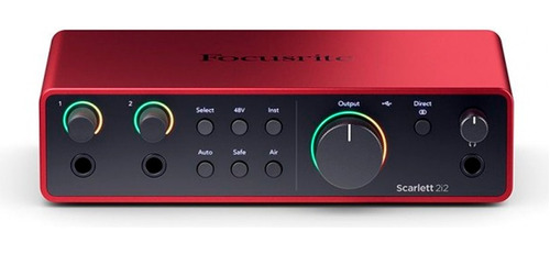 Placa Usb Focusrite Scarlett 2i2 4ta Generacion