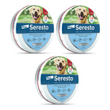 Pack 3 Seresto Gatos/perros Mayores A 8kg