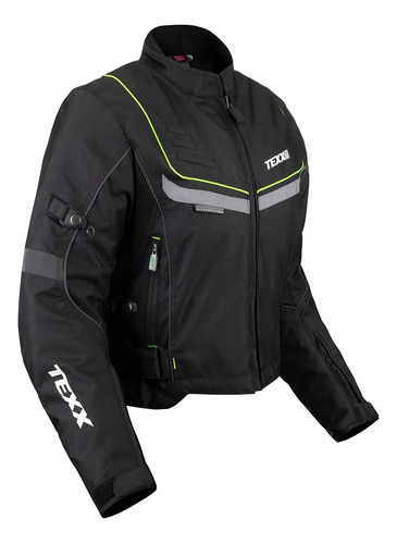 Jaqueta Motoqueiro Feminina Impermeável Texx Strike Lady 