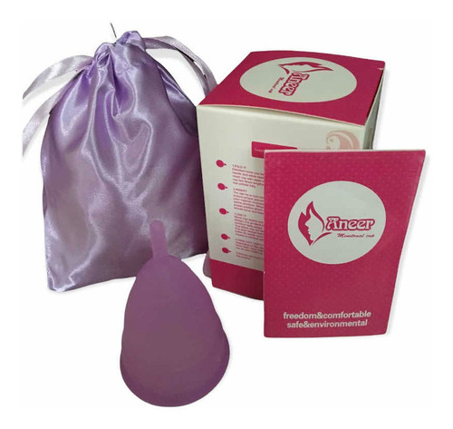 Copa Menstrual Aneer Certificada Bolsa De Viaje Y Caja