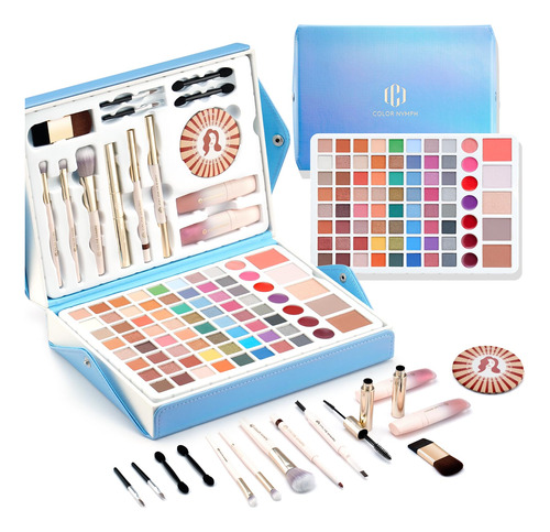 Color Nymph - Kit Completo De Maquillaje Para Niñas Con So.