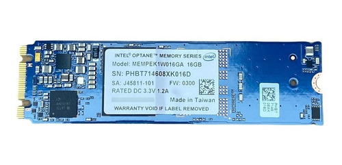 Módulo De Memoria Intel Optane Ssd M.2 16gb, Garantizado 